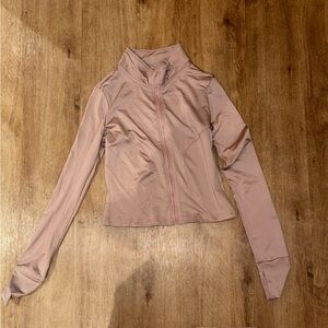 SHEIN Pink Teddy Jacket